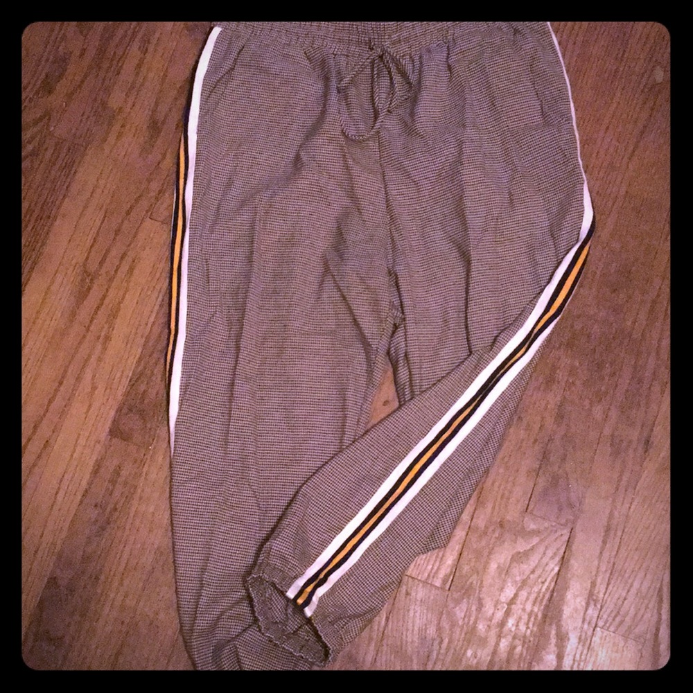 Houndstooth Joggers